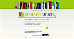 Desktop Screenshot of mehrwegbuch.de